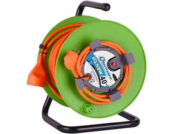 Enrouleur De Câble Électrique Jardin L. 40 M Ho5Vvf 3G1.5, Electraline
