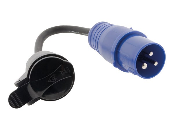 Adaptateur caravane femelle 16 A en mâle CEE17 3g2.5 mm², ZENITECH