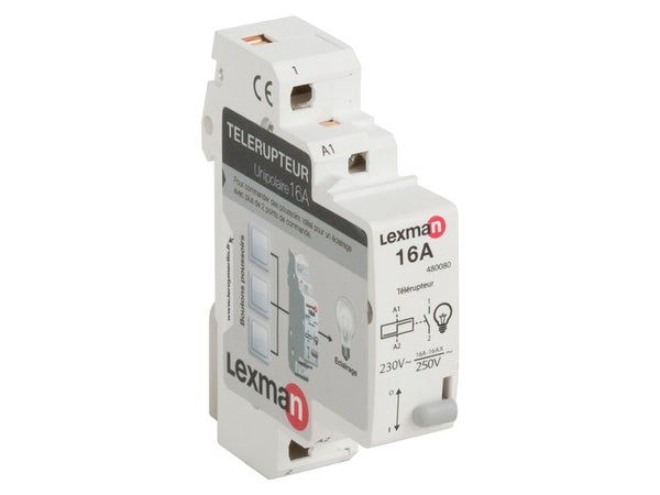 Télérupteur Unipolaire Lexman 16 A