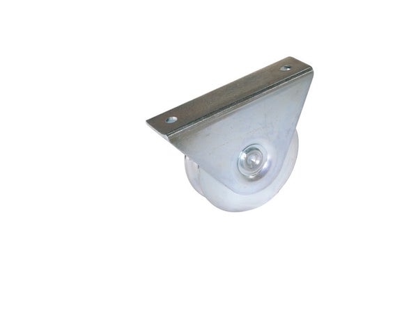 Roue À Support Extérieur Acier Zingué, H.80 X L.120 X P.35 Mm