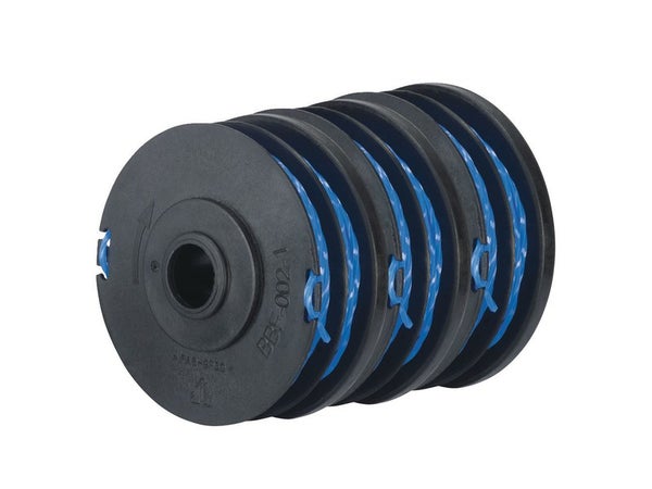 Lot de 3 bobines RYOBI pour coupe-bordures Rac123