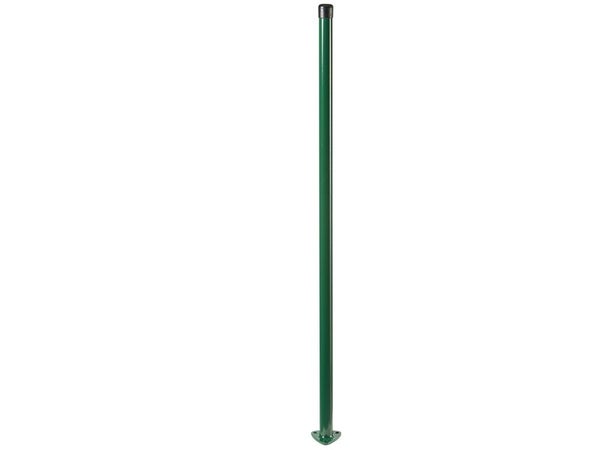 Poteau acier galvanisé rond univers vert, H.200 x L.4.8 x P.4.8 cm
