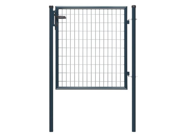 Portillon grillagé Eco garden l.105 x H.100 cm, gris