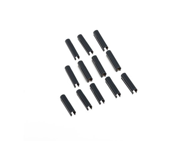Lot De 100 Clips Pvc À Fixer Lixo Gris, H.1 Cm