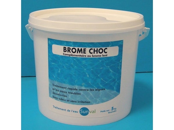 Régénérateur de brome piscine, en poudre 5 kg
