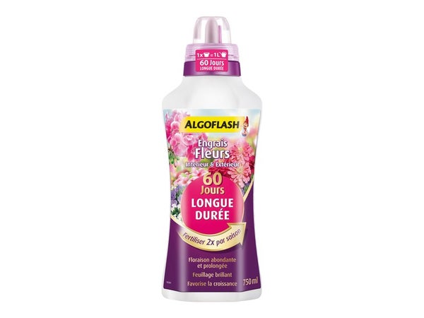 Engrais longue durée ALGOFLASH 750ml 100 m²