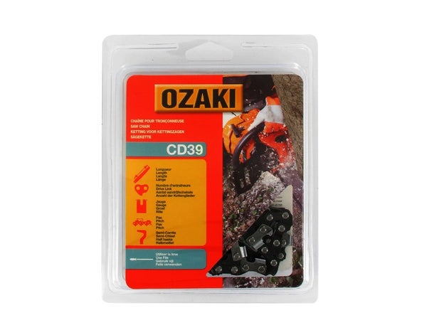 Chaîne De Tronçonneuse Ozaki Semi Carrée: .3/8" Lp .050 (1,3Mm) 33 Entraîneurs