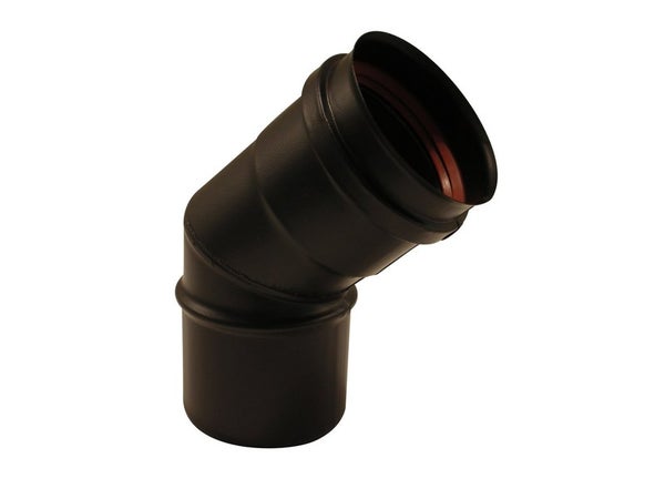 Coude pour conduit double paroi, JONCOUX, diam. 80 mm 45°