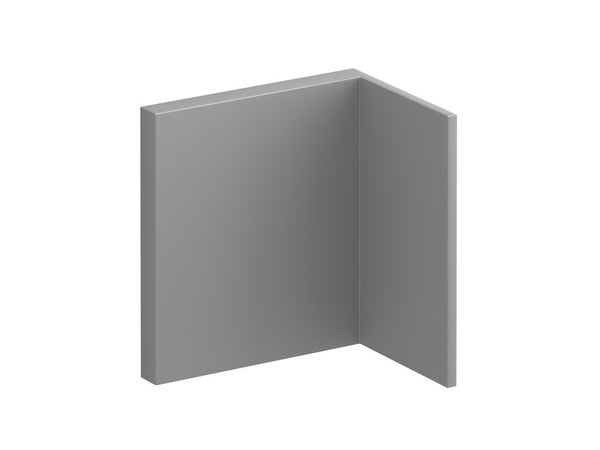 Fixations Gris SPACEO x H.4.5 x P.3.5 cm
