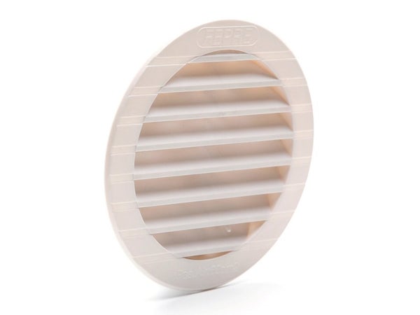Grille d'aération abs naturel Diam.15 cm