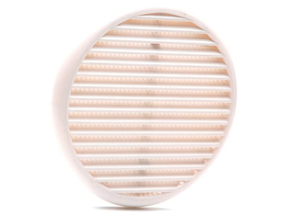 Grille d'aération abs naturel Diam.17.5 cm