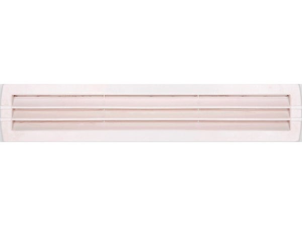 Grille d'aération abs naturel, L.6 x l.30.2 cm