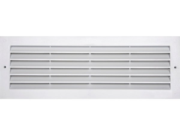 Grille d'aération abs naturel, L.13 x l.37 cm