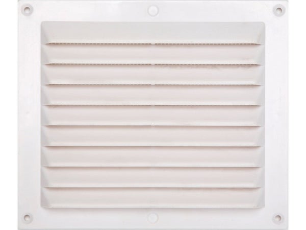 Grille d'aération abs naturel, L.14.6 x l.17.5 cm