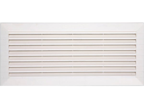 Grille d'aération abs naturel, L.13.5 x l.30.4 cm