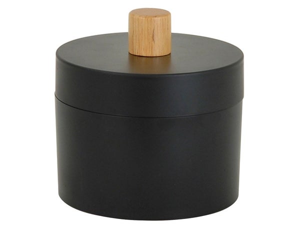 Boîte de rangement nomade en plastique, noir noir 0, scandi