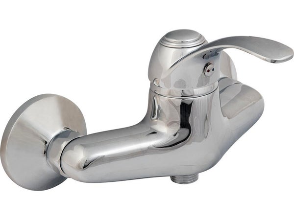 Mitigeur mécanique douche chromé brillant, SENSEA Puna
