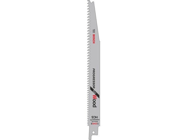 Lot De 2 Lames Coupe Multimatériau Bosch S2345X Pour Scie Sabre Ou Égoïne