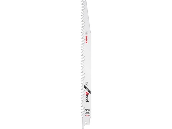 Lot De 2 Lames Coupe Rapide Et Grossière Bosch S1131L Pour Scie Sabre Ou Égoïne