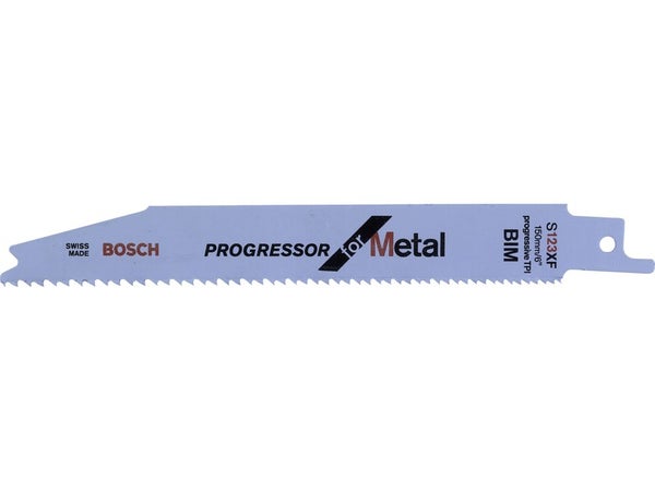 Lot De 2 Lames Coupe Multiusage Bosch S123Xf Pour Métal