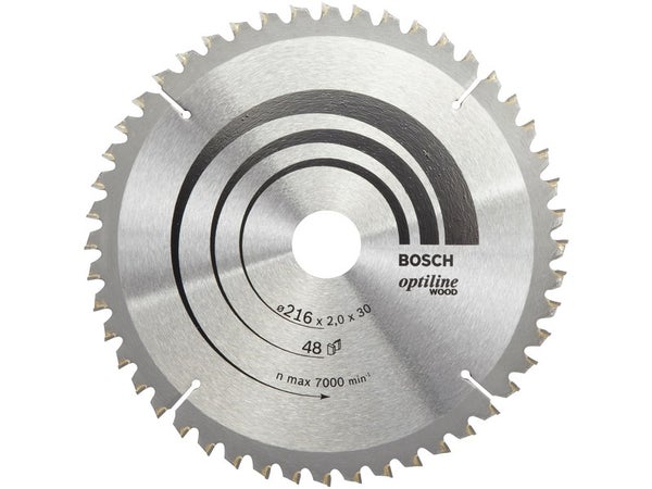 Lame Coupe Fine Et Nette Bosch Optiline Pour Finition Bois