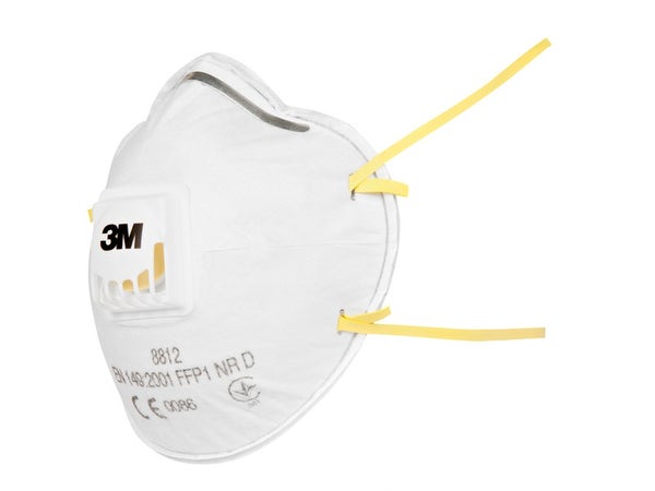 Masque de protection A2P1 + 2 cartouches 3M