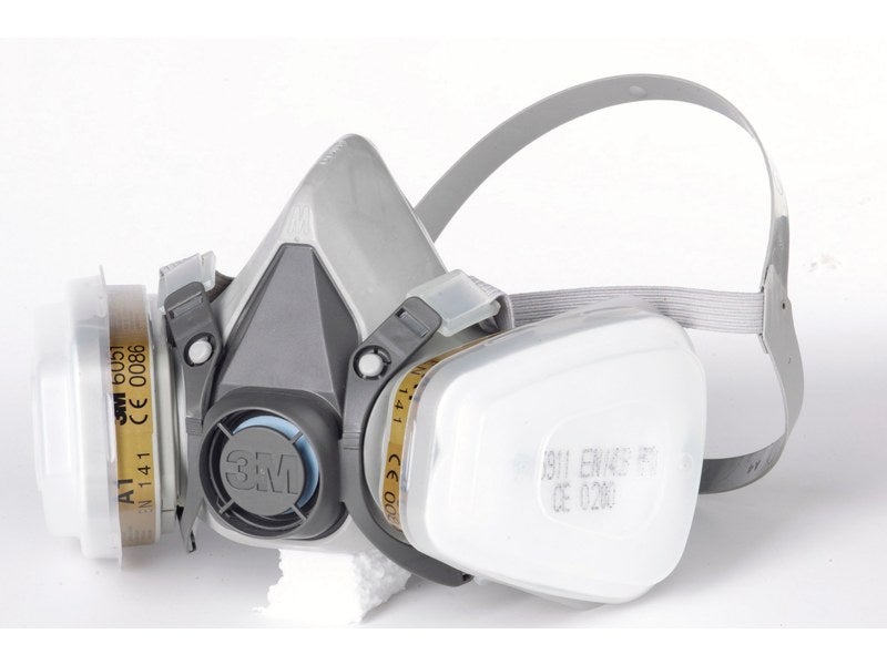 Masque respiratoire anti-poussières à cartouche 3M 6200