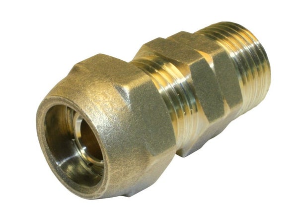 Manchon À Compression Laiton M 15 X 21 Pour Tube En Per