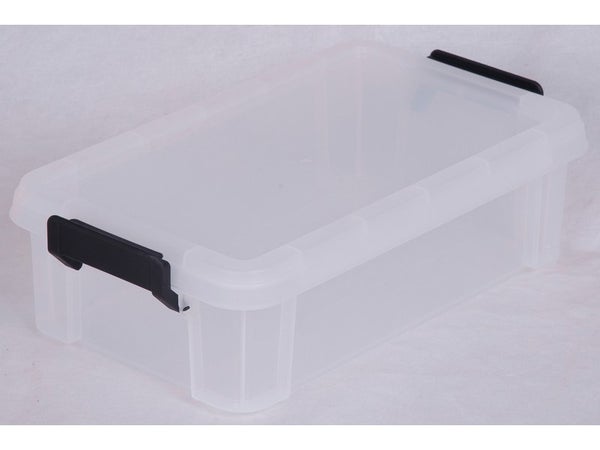  Boîte Iris Plastique Transparent L.21.4 X P.36.5 X H.10.5 Cm Cm