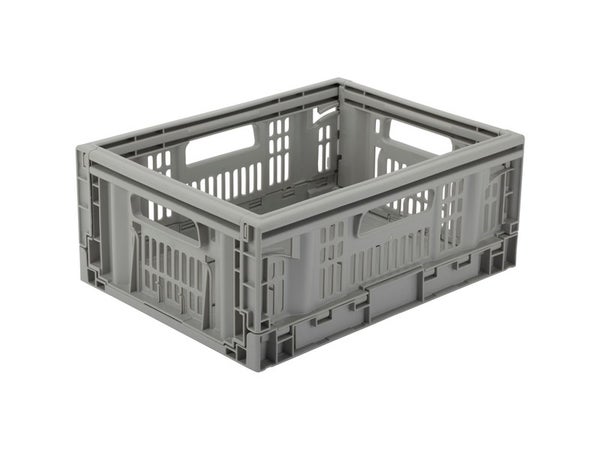 Casier Tontarelli Plastique Gris L.40 X P.30 X H.16.9 Cm Cm, 15.8 L