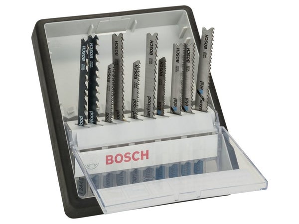 Lot De 10 Lames Coupe Fine Et Nette Bosch Professional Découpe Bois Et Métal