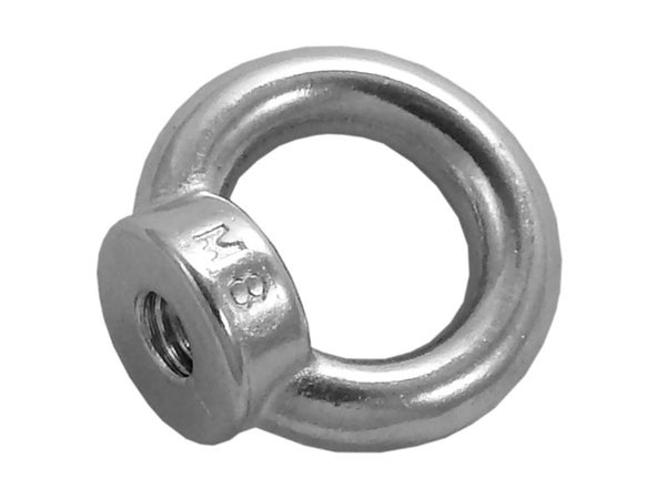 Ecrou À Anneau M8 Inox A4 / Aisi 316