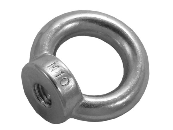 Ecrou À Anneau M10 Inox A4 / Aisi 316