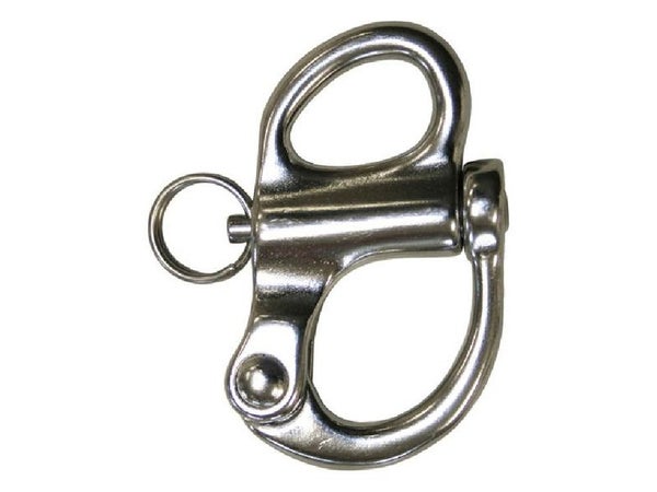 Mousqueton À L Oeil Fixe 50Mm Inox A4 / Aisi 316