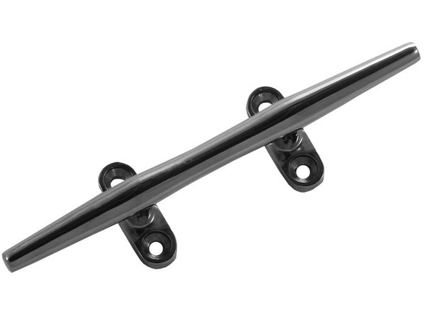 Taquet 200 mm plat poli en inox A4, AISI 316