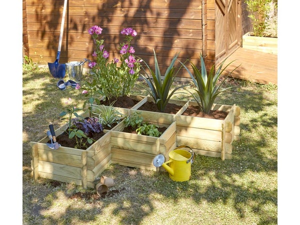 Pots de fleurs et bacs en fibre et matières synthétiques - botanic®