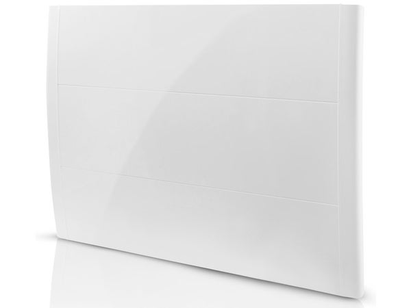 Radiateur électrique à inertie fonte Spring, HJM, 1500 W horizontal blanc