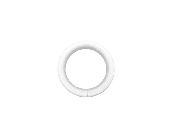 Anneaux Tringle À Rideau Design 20 Mm Acier Blanc Inspire
