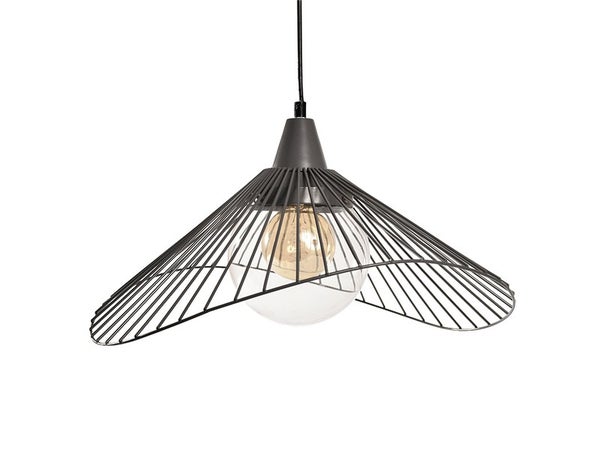 Suspension Kasteli, Sans Ampoule, Noir, E27 Inspire