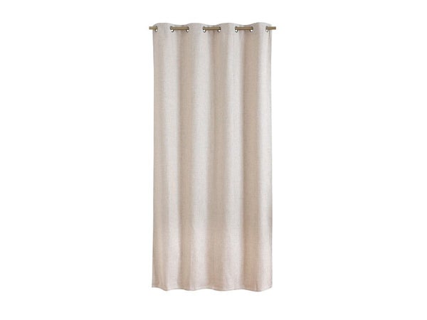 Rideau tamisant, Tricot beige l.140 x H.250 cm