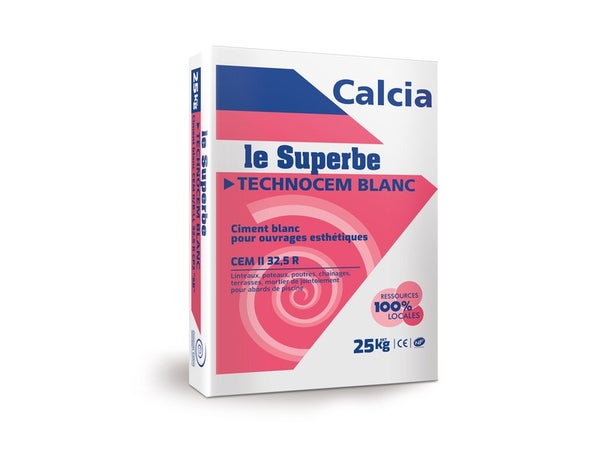 Ciment Blanc 25 Kg