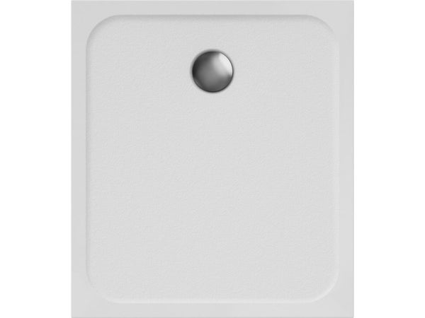 Receveur de douche extraplat résine blanc L. 90 x L. 80 cm, EASY SENSEA