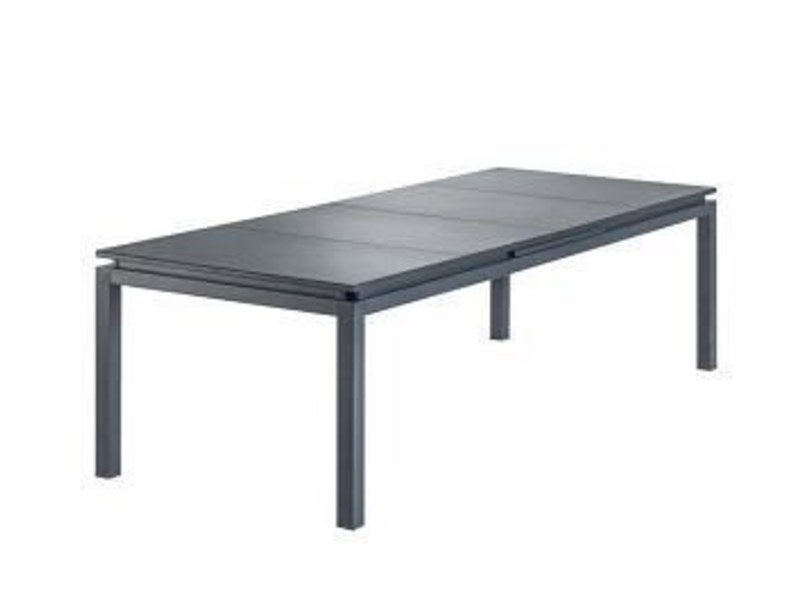 Table de jardin NATERIAL Odyssea aluminium/verre rectangulaire