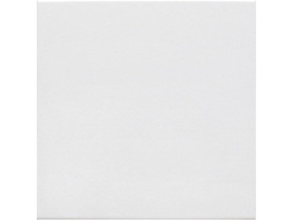 Carrelage Sol/Mur Forte Effet Carreau Ciment Blanc Uni Gatsby L.20 X L.20 Cm