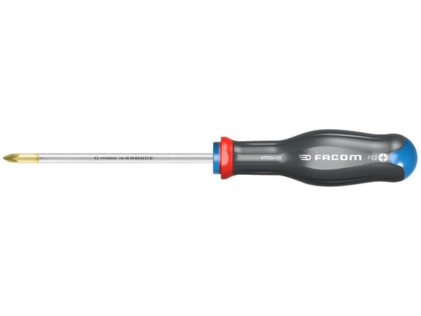 Tournevis Cruciforme Pozidriv Pz2, L.125 Mm Facom