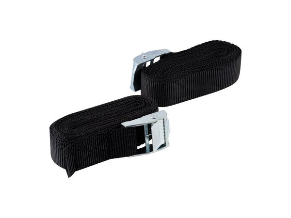 Sangle avec boucle came à griffes, STANDERS, L.2.5 m x l.25 mm