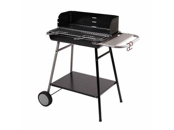 Barbecue au charbon de bois Somagic Torino gris