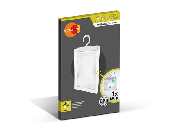 Absorbeur D'Humidité Avec Une Recharge, 12 M² Equation