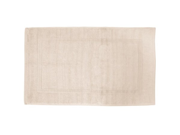 Tapis de bain L. 50 x L. 80 cm gris, TERRY SENSEA