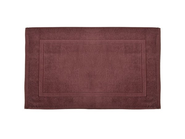 Tapis de bain, TERRY SENSEA, l. 50 x L. 80 cm, terra 1